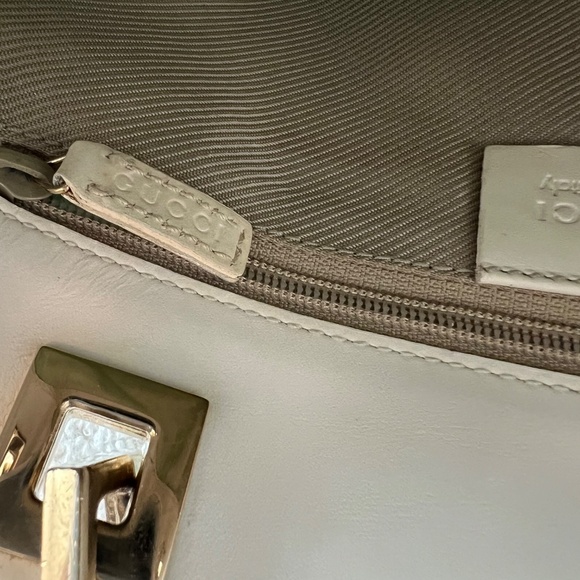 Gucci vintage GG canvas Bucket bag baby blue - Picture 12 of 16